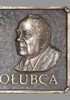 tablica pamiątkowa ku czci prof. Jerzego W. Hołubca
